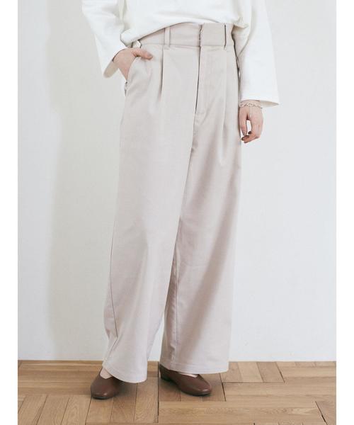 earth music&ecology（アースミュージックアンドエコロジー）の「ラクラクワイドパンツ ＊（その他パンツ・レディース・ブラック/ベージュ/その他9/その他12/ブラック系その他3/ベージュ系その他4・M/L）」の9枚目の写真