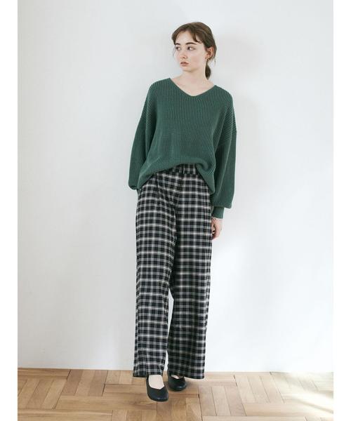 earth music&ecology（アースミュージックアンドエコロジー）の「ラクラクワイドパンツ ＊（その他パンツ・レディース・ブラック/ベージュ/その他9/その他12/ブラック系その他3/ベージュ系その他4・M/L）」の16枚目の写真