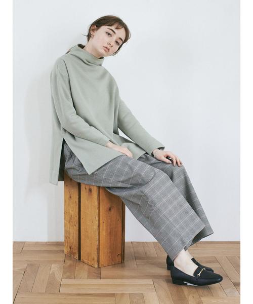 earth music&ecology（アースミュージックアンドエコロジー）の「ラクラクワイドパンツ ＊（その他パンツ・レディース・ブラック/ベージュ/その他9/その他12/ブラック系その他3/ベージュ系その他4・M/L）」の22枚目の写真