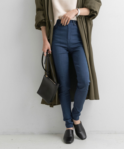 Newlyme（ニューリーミー）の「超絶激ストレッチスキニーパンツ（その他パンツ・レディース・カーキ/ブラック/ホワイト/その他/ベージュ系その他/モカ・SMALL/MEDIUM/LARGE/X-LARGE/XX-LARGE/X-SMALL）」の6枚目の写真