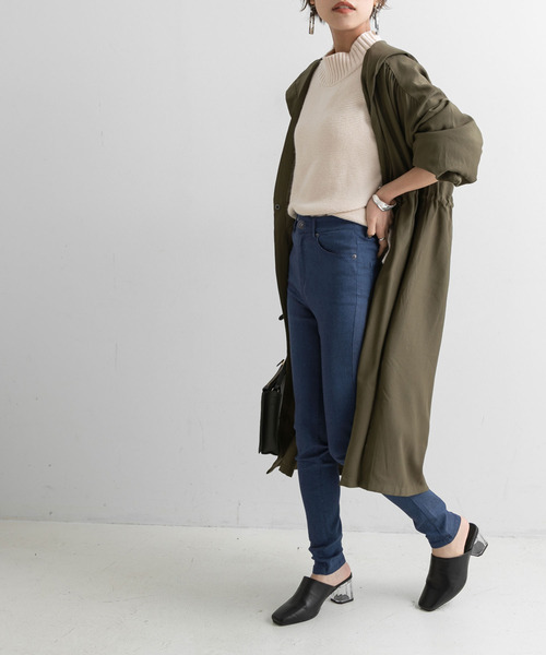 Newlyme（ニューリーミー）の「超絶激ストレッチスキニーパンツ（その他パンツ・レディース・カーキ/ブラック/ホワイト/その他/ベージュ系その他/モカ・SMALL/MEDIUM/LARGE/X-LARGE/XX-LARGE/X-SMALL）」の17枚目の写真