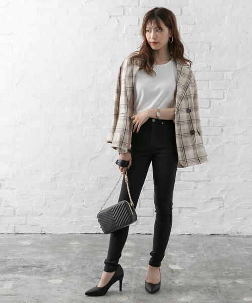 Newlyme（ニューリーミー）の「超絶激ストレッチスキニーパンツ（その他パンツ・レディース・カーキ/ブラック/ホワイト/その他/ベージュ系その他/モカ・SMALL/MEDIUM/LARGE/X-LARGE/XX-LARGE/X-SMALL）」の16枚目の写真