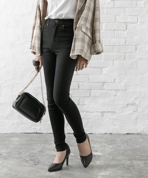 Newlyme（ニューリーミー）の「超絶激ストレッチスキニーパンツ（その他パンツ・レディース・カーキ/ブラック/ホワイト/その他/ベージュ系その他/モカ・SMALL/MEDIUM/LARGE/X-LARGE/XX-LARGE/X-SMALL）」の15枚目の写真