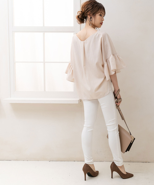 Newlyme（ニューリーミー）の「超絶激ストレッチスキニーパンツ（その他パンツ・レディース・カーキ/ブラック/ホワイト/その他/ベージュ系その他/モカ・SMALL/MEDIUM/LARGE/X-LARGE/XX-LARGE/X-SMALL）」の13枚目の写真