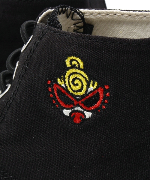 HYSTERIC MINI（ヒステリックミニ）の「multi color mini face ハイカットスニーカー(13～15cm)（スニーカー・キッズ・ブラック・13/14/15 ）」の5枚目の写真