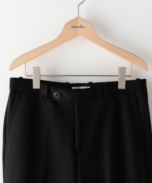 BEAUTY&YOUTH UNITED ARROWS(ビューティーアンドユースユナイテッドアローズ)の「<steven alan> BONDING WIDE TAPERD/パンツ(スラックス・メンズ・ブラック・LARGE/MEDIUM/SMALL)」の3枚目の写真