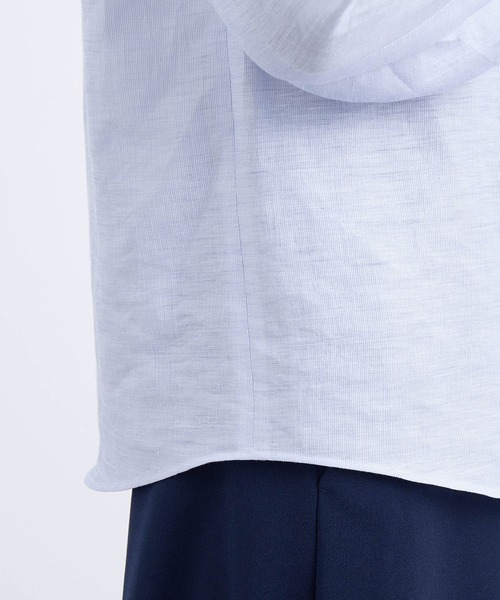 ADAM ET ROPE'（アダムエロペ）の「バルーンスリーブブラウス（シャツ/ブラウス・レディース・ホワイト/サックスブルー/ブルー/ライトグリーン・FREE）」の14枚目の写真