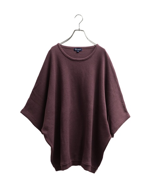 MinoriTY（マイノリティ）の「サマーニット 夏服 半袖/5分袖 クルーネック ドルマンスリーブ セーター（ニット/セーター・メンズ・ブラック/ベージュ/グレー系その他/ブルー/アイボリー/ブルーグレー/ダークブルー/ボルドー/チャコール・M/L/S）」の18枚目の写真