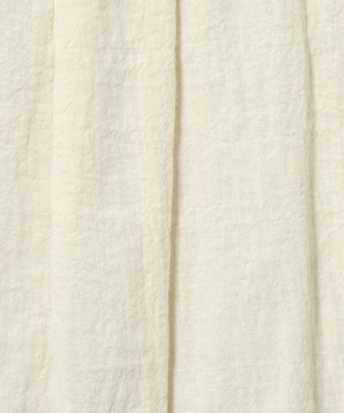 LAKOLE（ラコレ）の「コットンクリンクルリラックスシャツ / LAKOLE（シャツ/ブラウス・レディース・オフホワイト/ブラウン/カーキ/桜・SMALL/MEDIUM）」の16枚目の写真