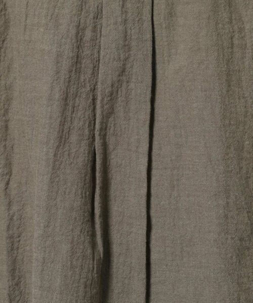 LAKOLE（ラコレ）の「コットンクリンクルリラックスシャツ / LAKOLE（シャツ/ブラウス・レディース・オフホワイト/ブラウン/カーキ/桜・SMALL/MEDIUM）」の18枚目の写真