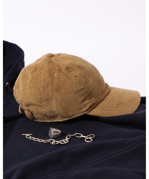 newhattan（ニューハッタン）の「【NEWHATTAN】コーデュロイベースボールキャップ MURS（キャップ・メンズ・ブラック/ベージュ/ネイビー/グリーン/ダークグレー/アイボリー/バーガンディー/ブラウン・FREE）」の10枚目の写真