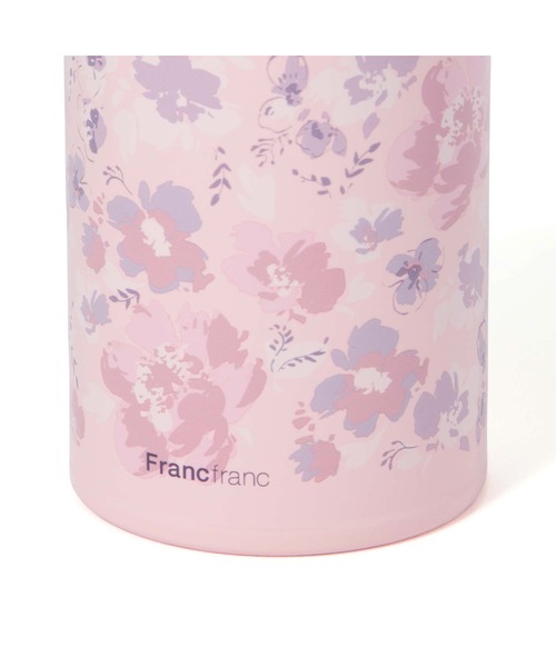 セール】シュシュ ボトル 220ml フラワー ピンク（キッチンツール