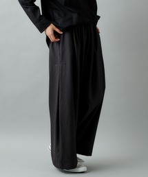 PUAL CE CIN | サイドタックワイドパンツ(その他パンツ)