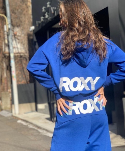 ROXY（ロキシー）の「FLAP PANT/ロキシー ボトムス バックプリント パンツ フィットネス ジム ヨガ ランニング　ルームウェア・ワンマイルウェアにも（その他パンツ・レディース・ブラック/ブルー/ホワイト・SMALL/MEDIUM/LARGE）」の3枚目の写真