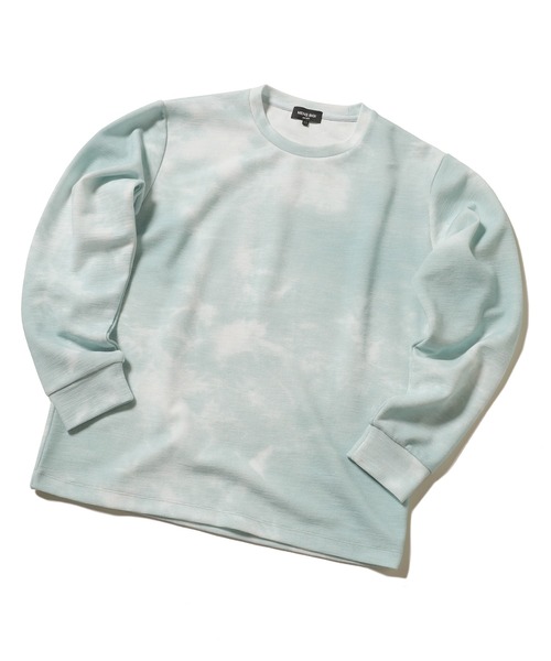 MEN'S BIGI(メンズビギ)の「サーフタイダイニット(Tシャツ/カットソー・メンズ・ライトグレー/サックスブルー/ベージュ・02/01/03)」の22枚目の写真