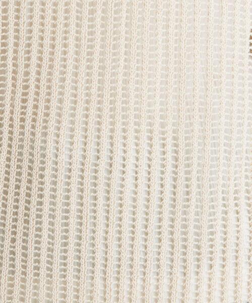 green label relaxing（グリーンレーベルリラクシング）の「FM  メッシュ バック スリット ワンピース（ワンピース・レディース・ブラウン/ナチュラル・FREE）」の16枚目の写真