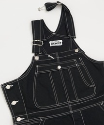 HOLIDAY　ビッグデニ厶オーバーオール　ブラック　00サイズ BIG DENIM OVER-ALL（BLACK）｜HOLIDAY（ホリデイ）OFFICIAL