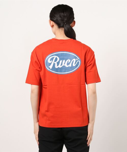RVCA(ルーカ)の「RVCA/ルーカ ビッグシルエット バックプリントロゴTシャツ BB043-236(Tシャツ/カットソー・レディース・ホワイト/ブラック/オレンジ・S/XS)」の13枚目の写真