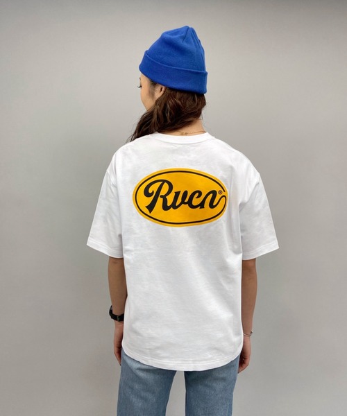 RVCA(ルーカ)の「RVCA/ルーカ ビッグシルエット バックプリントロゴTシャツ BB043-236(Tシャツ/カットソー・レディース・ホワイト/ブラック/オレンジ・S/XS)」の16枚目の写真