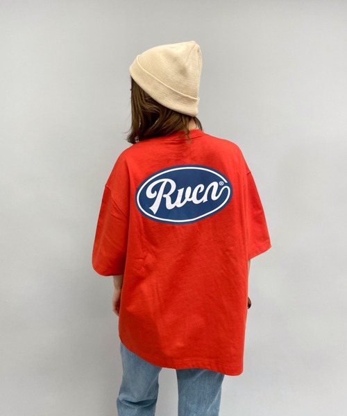 RVCA(ルーカ)の「RVCA/ルーカ ビッグシルエット バックプリントロゴTシャツ BB043-236(Tシャツ/カットソー・レディース・ホワイト/ブラック/オレンジ・S/XS)」の20枚目の写真