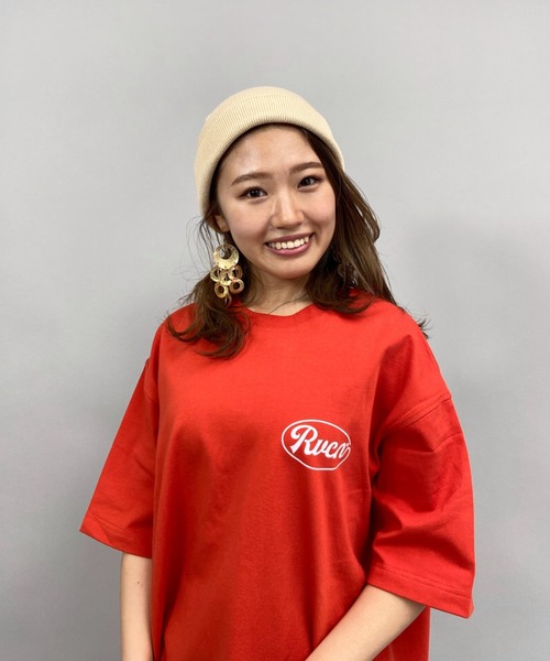 RVCA(ルーカ)の「RVCA/ルーカ ビッグシルエット バックプリントロゴTシャツ BB043-236(Tシャツ/カットソー・レディース・ホワイト/ブラック/オレンジ・S/XS)」の21枚目の写真