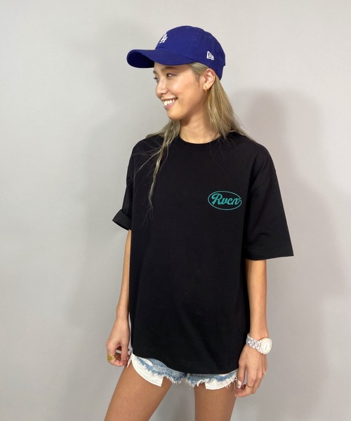 RVCA(ルーカ)の「RVCA/ルーカ ビッグシルエット バックプリントロゴTシャツ BB043-236(Tシャツ/カットソー・レディース・ホワイト/ブラック/オレンジ・S/XS)」の11枚目の写真