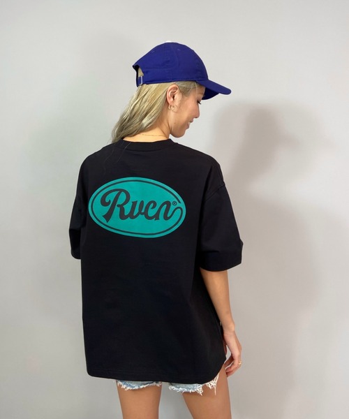 RVCA(ルーカ)の「RVCA/ルーカ ビッグシルエット バックプリントロゴTシャツ BB043-236(Tシャツ/カットソー・レディース・ホワイト/ブラック/オレンジ・S/XS)」の10枚目の写真