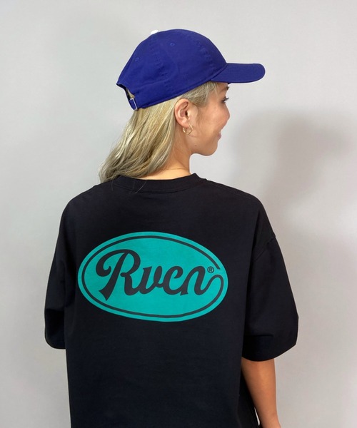 RVCA(ルーカ)の「RVCA/ルーカ ビッグシルエット バックプリントロゴTシャツ BB043-236(Tシャツ/カットソー・レディース・ホワイト/ブラック/オレンジ・S/XS)」の8枚目の写真
