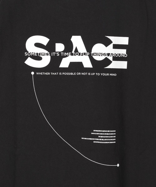 PBLIM（ページボーイリム）の「【PAGEBOYLIM】スペースロゴT（Tシャツ/カットソー・レディース・オフホワイト/ブラック/イエロー・MEDIUM/LARGE）」の12枚目の写真