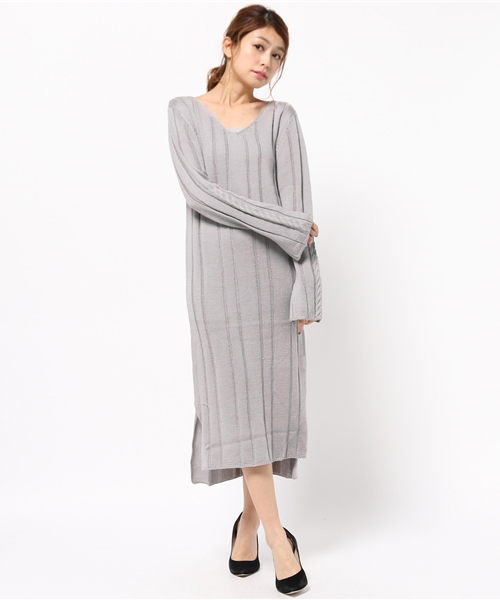 ブランド古着 ニットワンピース ワンピース Language ランゲージ のファッション通販 Zozoused