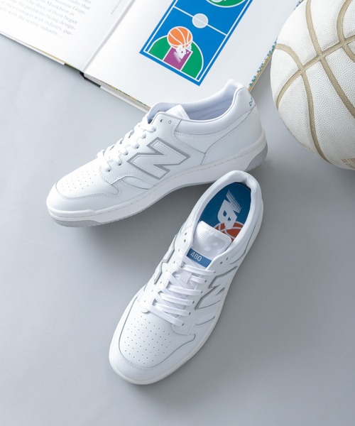 URBAN RESEARCH DOORS（アーバンリサーチドアーズ）の「『別注』NEW BALANCE×DOORS　BB480L（スニーカー・メンズ・ホワイト・25.5/26/26.5/27/27.5/28/28.5/29）」の11枚目の写真
