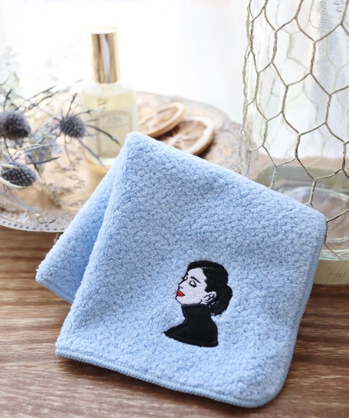 Actually（アクチュアリー）の「【ZOZO限定色】Fairy タオルハンカチ（ハンカチ/ハンドタオル・レディース・グレー/ホワイト/ライトブルー・フリー）」の3枚目の写真