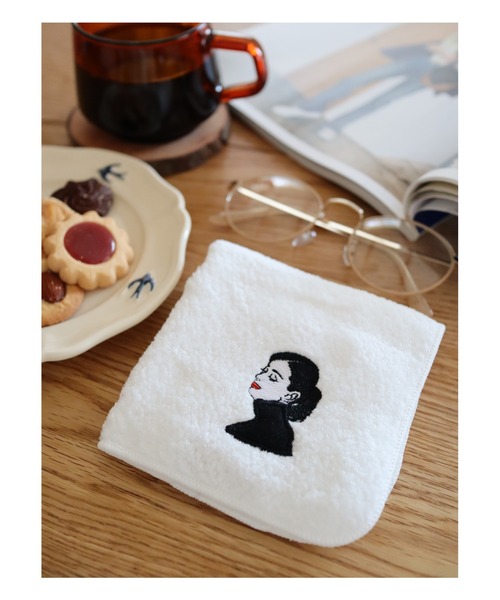 Actually（アクチュアリー）の「【ZOZO限定色】Fairy タオルハンカチ（ハンカチ/ハンドタオル・レディース・グレー/ホワイト/ライトブルー・フリー）」の11枚目の写真