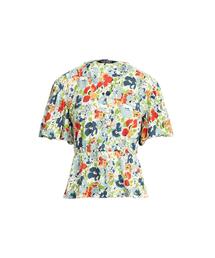 LAUREN RALPH LAUREN（ローレン ラルフ ローレン）の「フローラル リネン ジャージー ペプラム トップ（Tシャツ/カットソー）」