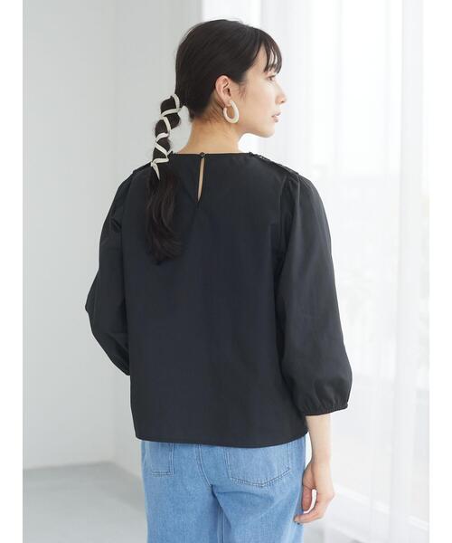 ELENCARE DUE(エレンカーレデュエ)の「・ELENCARE DUE 刺繍レースカラーブラウス*(シャツ/ブラウス・レディース・ブラック/オフホワイト/ピンクベージュ・FREE)」の18枚目の写真