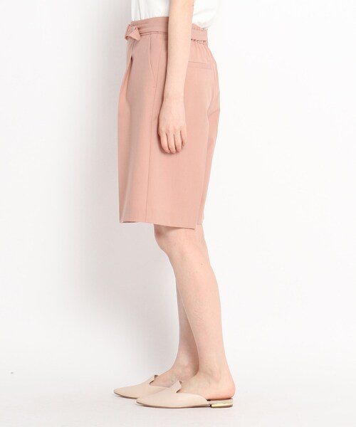 THE SHOP TK （ザ ショップ ティーケー ）の「◆【VERY6月号掲載】CARREMAN 美for ハーフパンツ（スーツパンツ・レディース・ベージュ/ベビーピンク・12/13/14）」の16枚目の写真