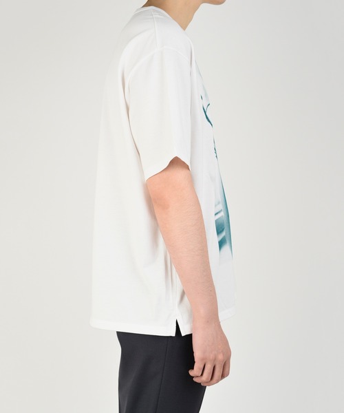 LAD MUSICIAN（ラッドミュージシャン）の「【LAD MUSICIAN×Lui's/ラッド ミュージシャン×ルイス】 花瓶柄ビッグシルエットTシャツ（Tシャツ/カットソー・メンズ・ホワイト/ブラック/ブルー・44/46/42）」の11枚目の写真