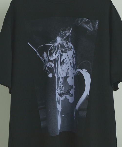 LAD MUSICIAN（ラッドミュージシャン）の「【LAD MUSICIAN×Lui's/ラッド ミュージシャン×ルイス】 花瓶柄ビッグシルエットTシャツ（Tシャツ/カットソー・メンズ・ホワイト/ブラック/ブルー・44/46/42）」の10枚目の写真