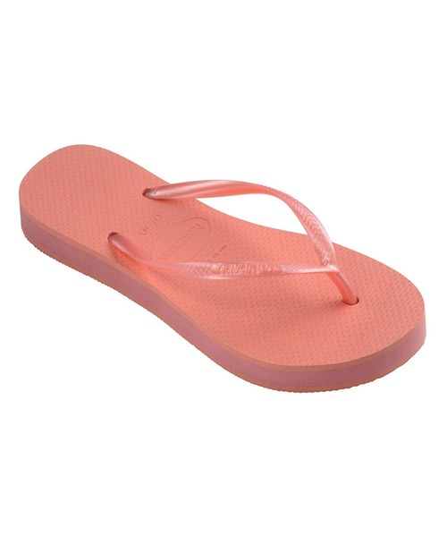 havaianas（ハワイアナス）の「havaianas (ハワイアナス) / Slim Flatform サンダル ラバービーチサンダル　厚底2.5ｃｍ（サンダル・レディース・ブラック/グレー/ゴールド系その他/ピンク/ライトグリーン/スカイブルー/ピンクゴールド/パープル/ゴールド/ピンク系その他/ライラック/ベージュ・23/22/24.5/25.5）」の9枚目の写真