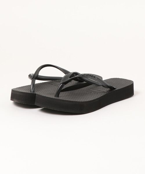 havaianas（ハワイアナス）の「havaianas (ハワイアナス) / Slim Flatform サンダル ラバービーチサンダル　厚底2.5ｃｍ（サンダル・レディース・ブラック/グレー/ゴールド系その他/ピンク/ライトグリーン/スカイブルー/ピンクゴールド/パープル/ゴールド/ピンク系その他/ライラック/ベージュ・23/22/24.5/25.5）」の15枚目の写真