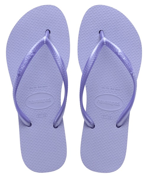 havaianas（ハワイアナス）の「havaianas (ハワイアナス) / Slim Flatform サンダル ラバービーチサンダル　厚底2.5ｃｍ（サンダル・レディース・ブラック/グレー/ゴールド系その他/ピンク/ライトグリーン/スカイブルー/ピンクゴールド/パープル/ゴールド/ピンク系その他/ライラック/ベージュ・23/22/24.5/25.5）」の16枚目の写真