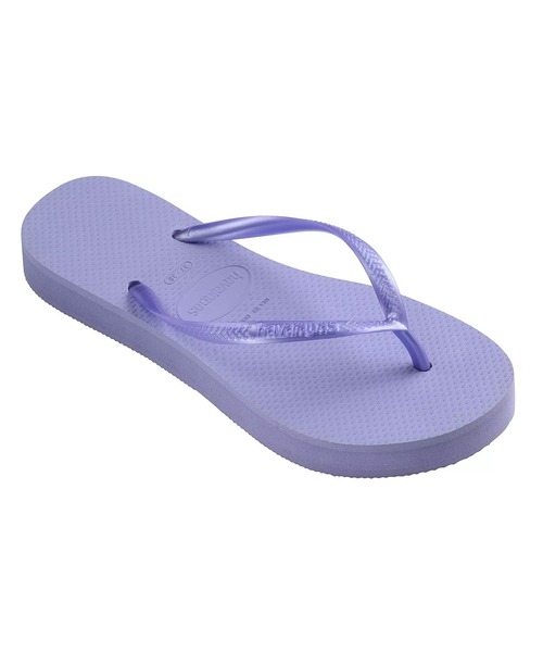 havaianas（ハワイアナス）の「havaianas (ハワイアナス) / Slim Flatform サンダル ラバービーチサンダル　厚底2.5ｃｍ（サンダル・レディース・ブラック/グレー/ゴールド系その他/ピンク/ライトグリーン/スカイブルー/ピンクゴールド/パープル/ゴールド/ピンク系その他/ライラック/ベージュ・23/22/24.5/25.5）」の20枚目の写真