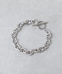 RASVOA | シルバーチェーンマンテルブレスレット(ブレスレット)