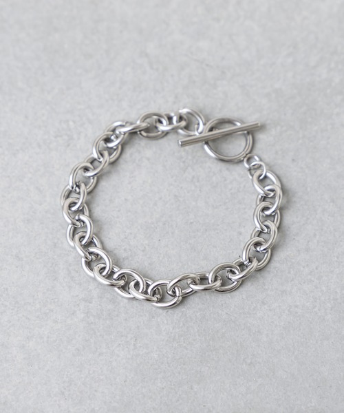 RASVOA(ラスボア)の「シルバーチェーンマンテルブレスレット(ブレスレット・レディース・シルバー・FREE)」の1枚目の写真