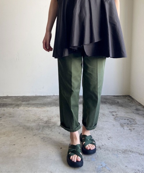 COMMON WARE（コモンウェアー）の「ST:MEI Recycled nylon mesh SANDAL（サンダル・レディース・ブラウン/ライトブラウン/オリーブドラブ/ブラック・26cm/27cm/28cm/23㎝/24cm/25cm/23cm）」の4枚目の写真