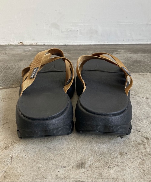 COMMON WARE（コモンウェアー）の「ST:MEI Recycled nylon mesh SANDAL（サンダル・レディース・ブラウン/ライトブラウン/オリーブドラブ/ブラック・26cm/27cm/28cm/23㎝/24cm/25cm/23cm）」の7枚目の写真