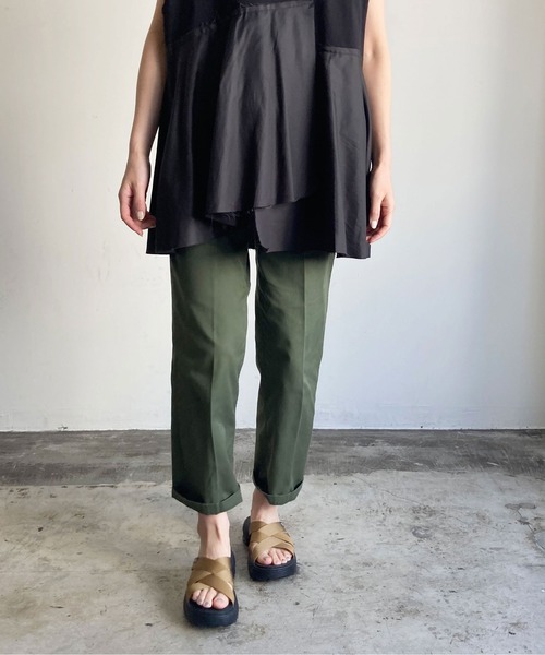 COMMON WARE（コモンウェアー）の「ST:MEI Recycled nylon mesh SANDAL（サンダル・レディース・ブラウン/ライトブラウン/オリーブドラブ/ブラック・26cm/27cm/28cm/23㎝/24cm/25cm/23cm）」の14枚目の写真