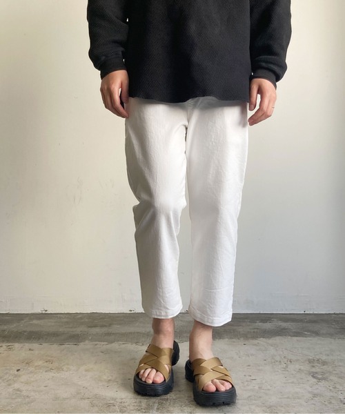 COMMON WARE（コモンウェアー）の「ST:MEI Recycled nylon mesh SANDAL（サンダル・レディース・ブラウン/ライトブラウン/オリーブドラブ/ブラック・26cm/27cm/28cm/23㎝/24cm/25cm/23cm）」の19枚目の写真
