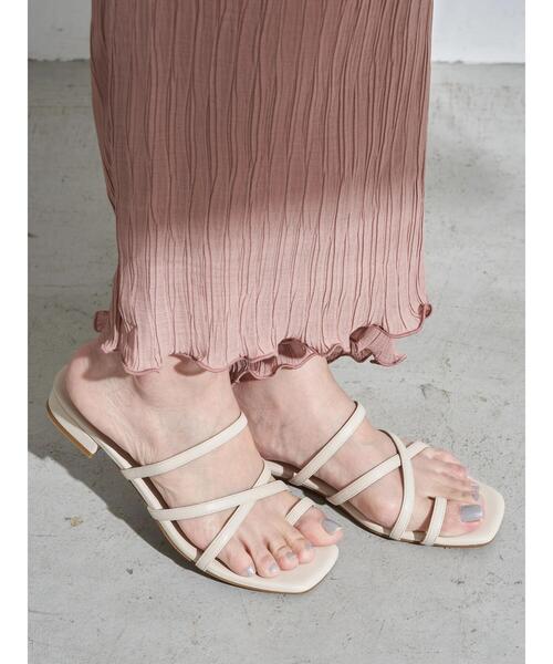 earth music&ecology(アースミュージックアンドエコロジー)の「ORiental TRaffic トングサンダル *(サンダル・レディース・ベージュ/ブラウン/ミント・M/L/S)」の8枚目の写真