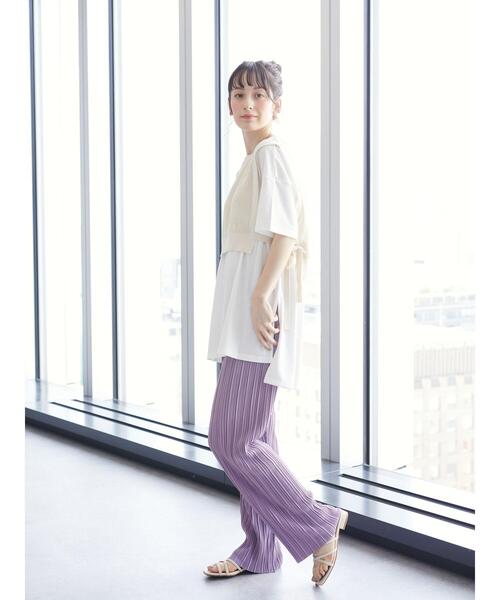 earth music&ecology(アースミュージックアンドエコロジー)の「ORiental TRaffic トングサンダル *(サンダル・レディース・ベージュ/ブラウン/ミント・M/L/S)」の17枚目の写真